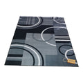 SMTE - 200cm by 150cmModern 3D Geometric Design Area Rug A67 With  Keyring