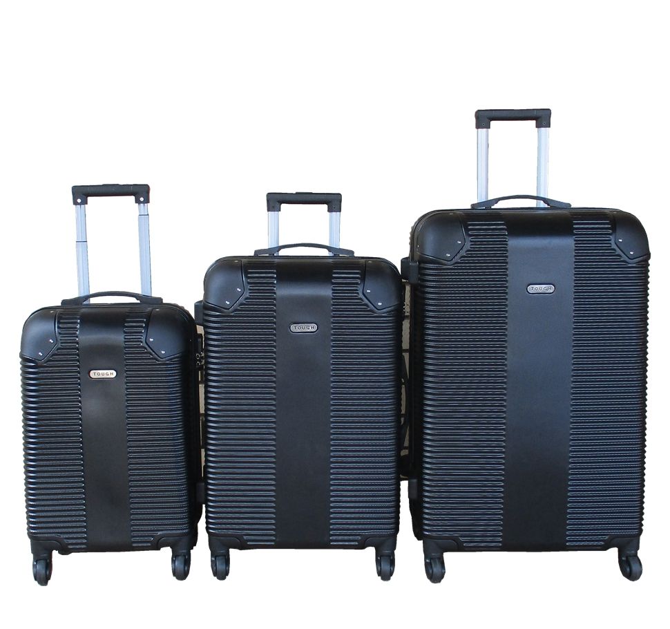 SMTE - Travel 28Inch Luggage Suitcase Bag SetStylish3PieceBlack