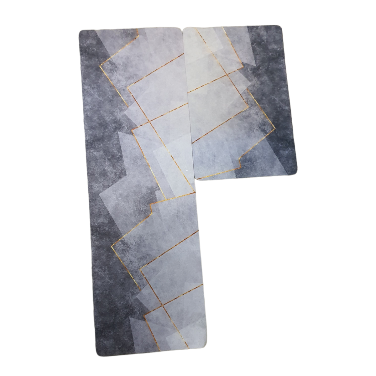 SMTE - Quality Non Slip Super Absorbent Ruber Mat Kitchen Mat Bath Rugs 2 Pieces - RM2P05