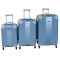 SMTE - Travel 28Inch Luggage Suitcase Bag SetStylish3PieceBlue