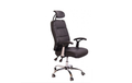 SMTE - Reclining Office Chair With Head and Arm Rest - Black