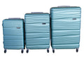 SMTE - 3 Piece Travel 30" Luggage Suitcase Bag Set-Stylish -Light Green