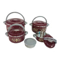 SMTE - Insulated Casserole- 4 Piece Set- Brown- THM03
