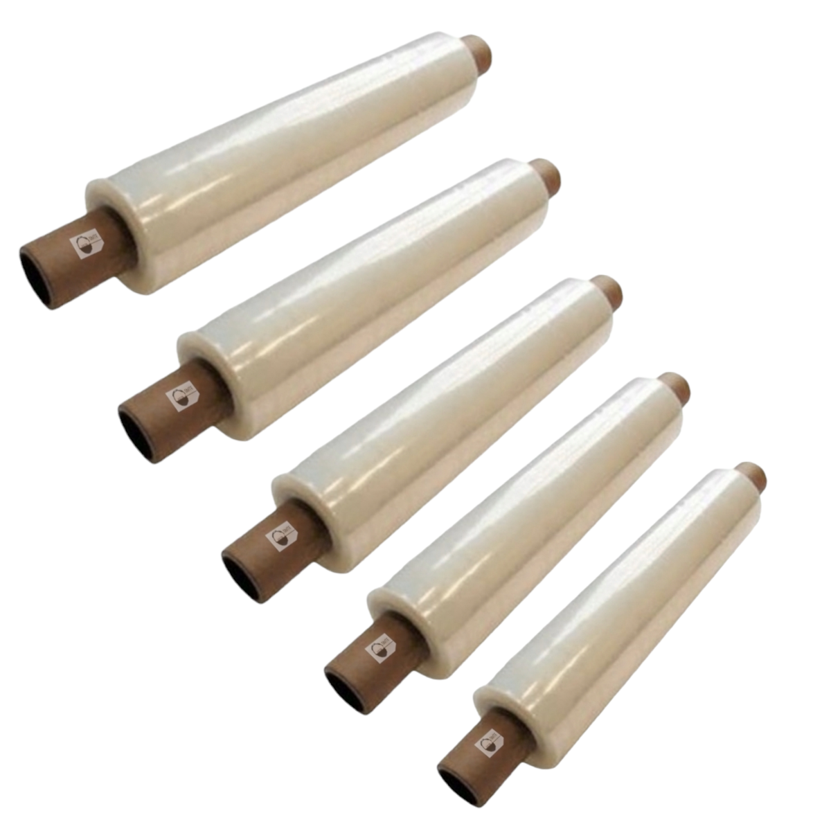 SMTE - 5 Rolls of High-Quality Pallet Wrap (Long Handle)