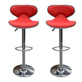 SMTE - Bar Stools Cosy Adjustable - Cardinal Red