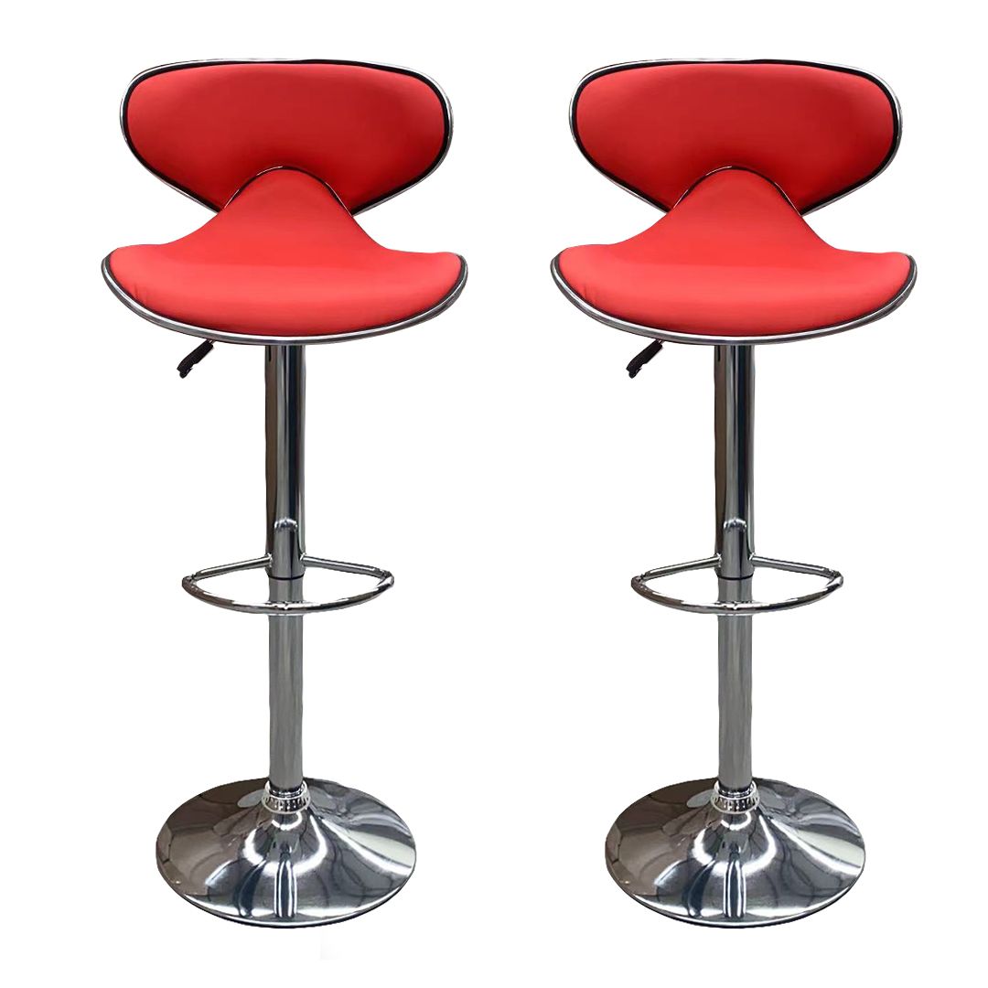 SMTE - Bar Stools Cosy Adjustable - Cardinal Red