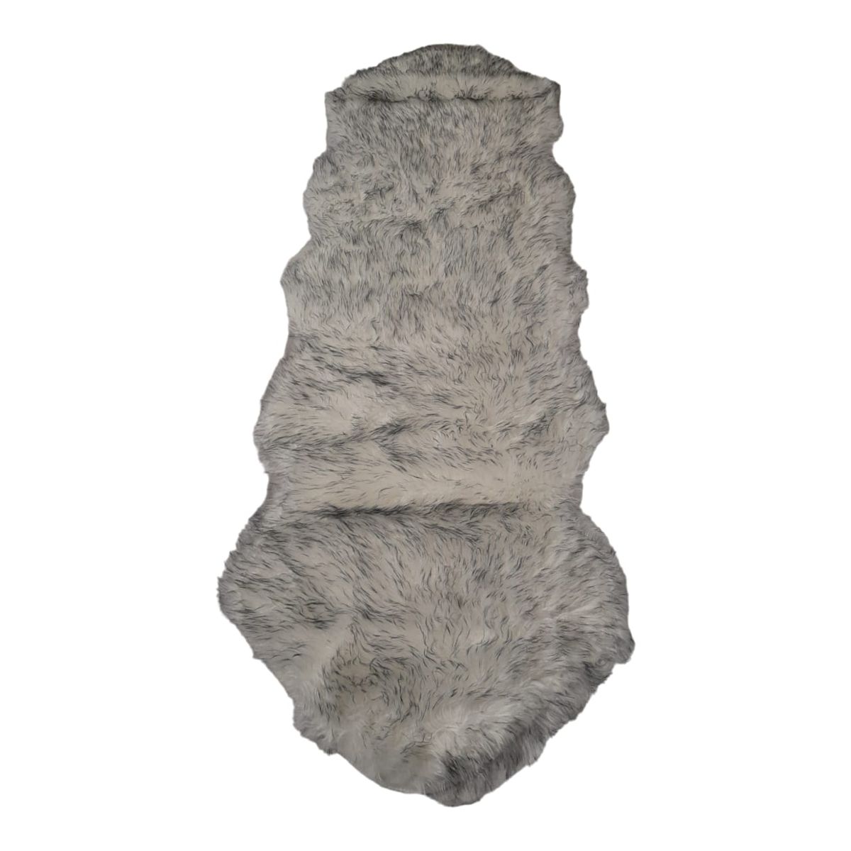 SMTE - Runner Soft Faux Sheepskin Fur Chair Couch Cover Rug for Bedroom FloorBrown