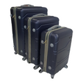 SMTE - Acesa Hard Shell Suitcase, TNO-Type, Set 3 Piece - Navy