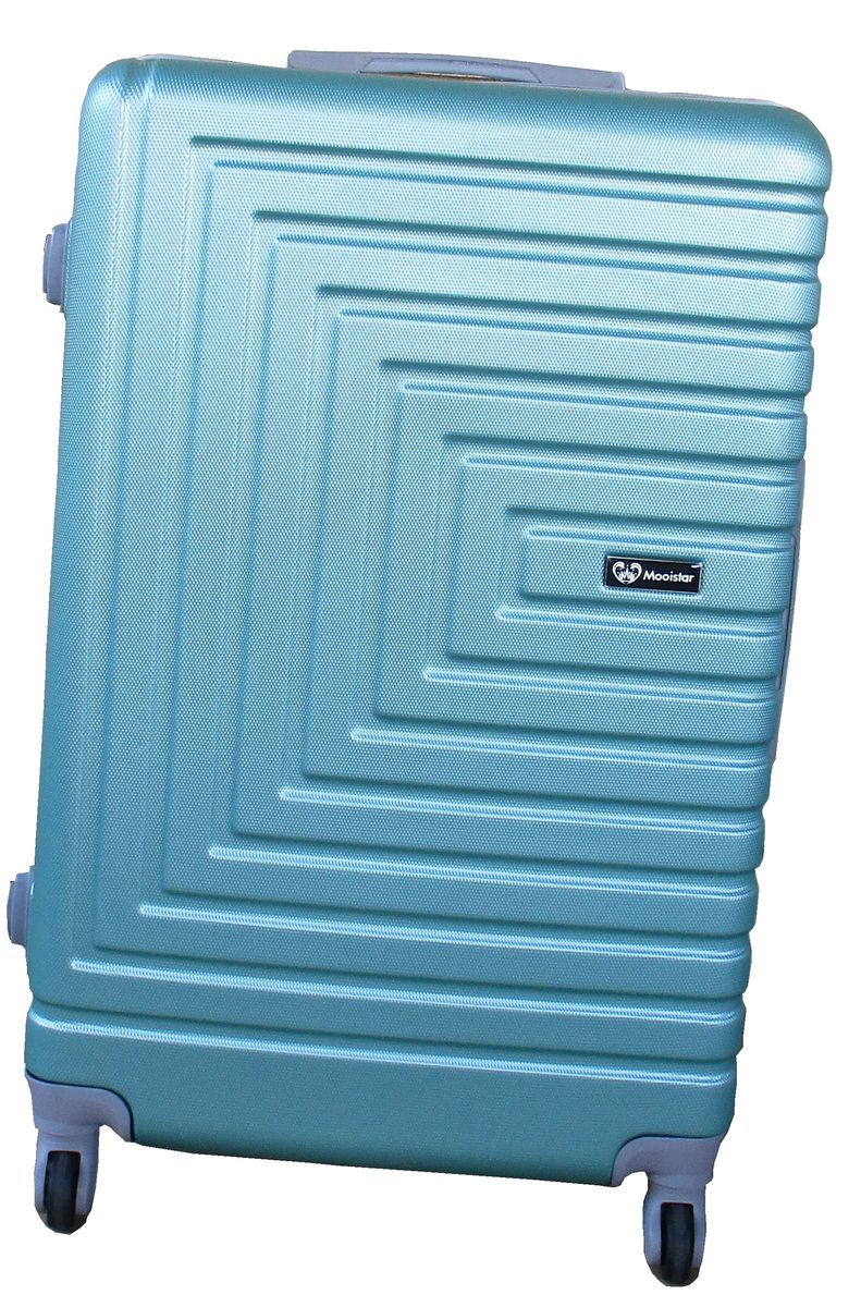 SMTE - 1 Piece Mooistar 28 inch Travel Luggage Suitcase Bag - Light Green