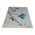 SMTE - 200cm by 150cmModern 3D Geometric Design Area Rug A59 With  Keyring