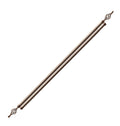 SMTE - Sastro Expandable Curtain Double Rod With Twisted Cage Finial - 3m Double - Brown