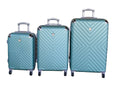 SMTE - 3Piece Travel 28Inch Luggage Suitcase Bag SetStylishLight Green