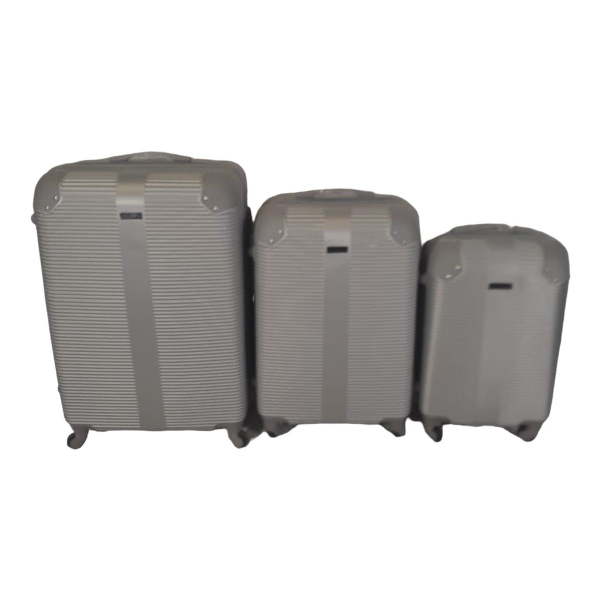 SMTE - Quality Hardshell Luggage Bags - Blue - F20 - Grey