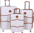 SMTE - Elegant 3inLuggage Set: Travel in Style and ComfortWhite