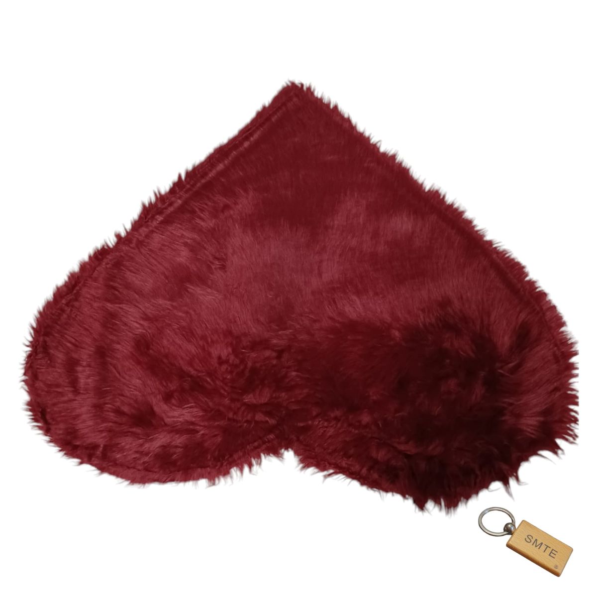 SMTE - Fluffy Runner CarpetSoft, Plush, and Stylish Floor CoveringMaroon