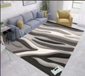 SMTE - Modern 3D Geometric Design Area 17 Rug & Complementary IH Tieback