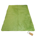 SMTE - Luxurious Fluffy Carpet: Softness and Style for Your Space with  KeyringGreen