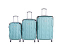 SMTE - 3Piece Travel 30Inch Luggage Suitcase Bag SetStylishLight Green