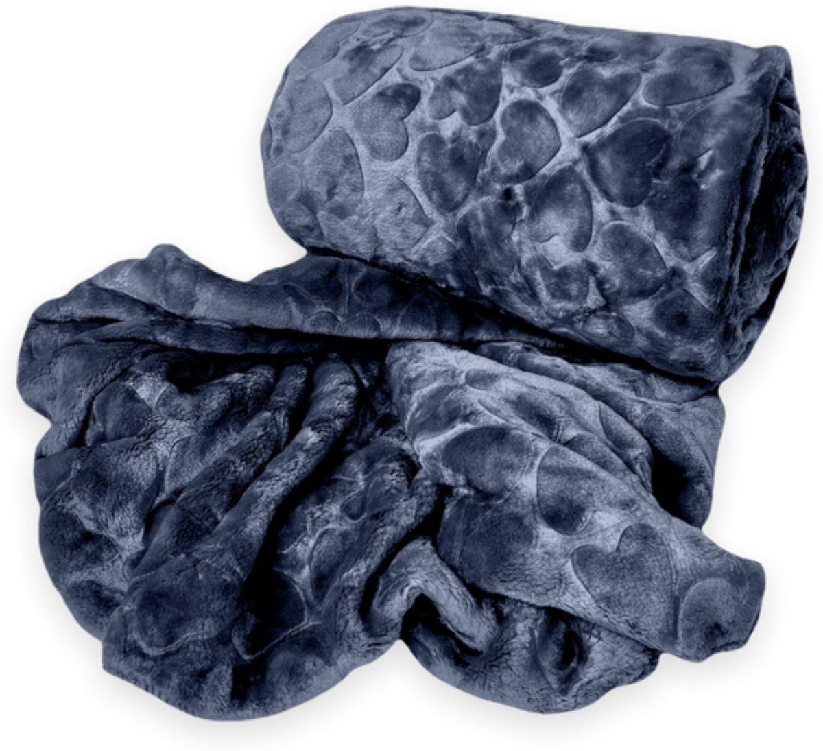 SMTE - Acesa Premium Quality Fleece Blanket 210x150cm For Winter - Dark Grey