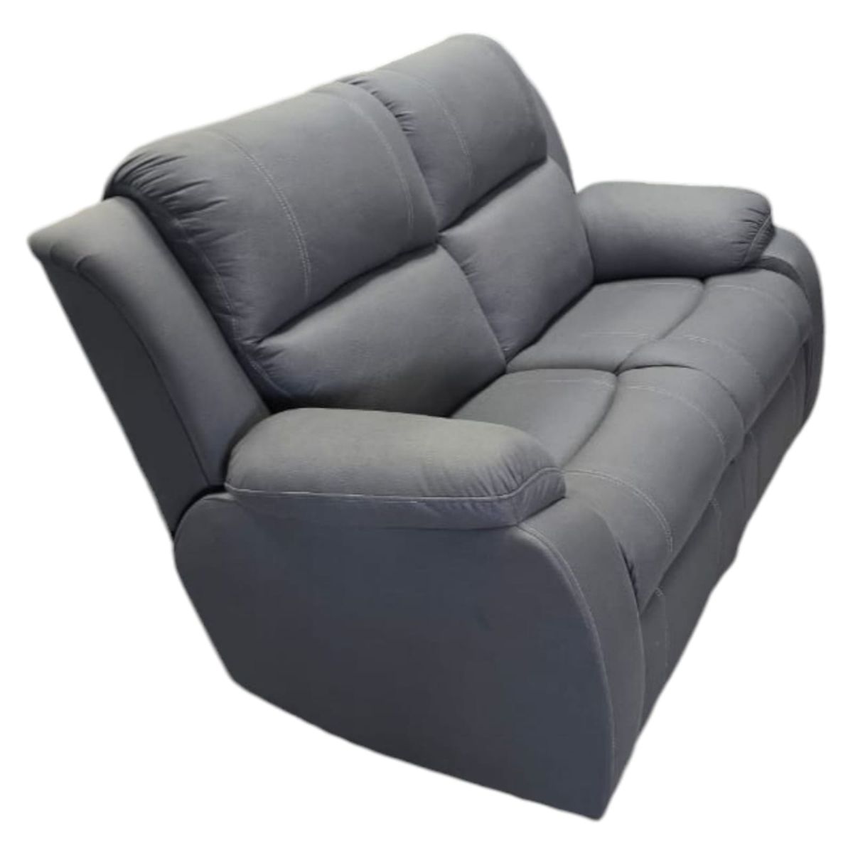 SMTE - Stylish and Sustainable Leather CouchGrey