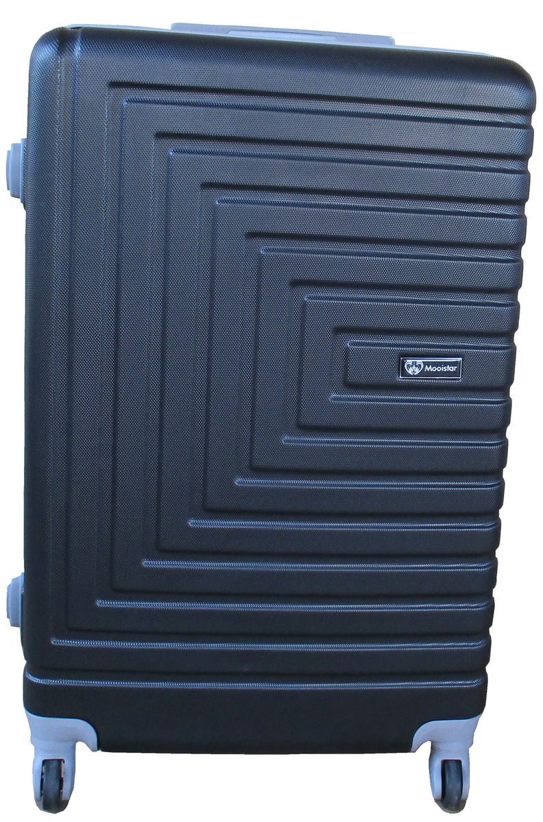 SMTE - Mooistar 24 inch Travel Luggage Suitcase Bag - Black