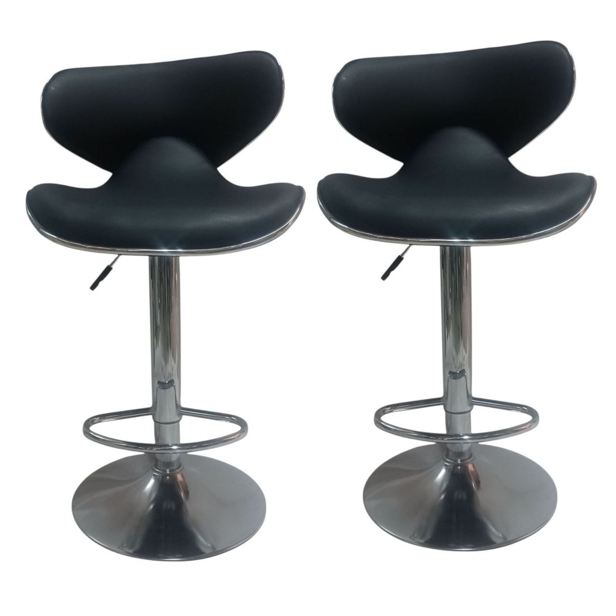 SMTE - Bar Chair SetSet of 2Black