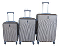 SMTE - 3 Piece Travel 27 Inch Luggage Suitcase Bag SetStylishGold