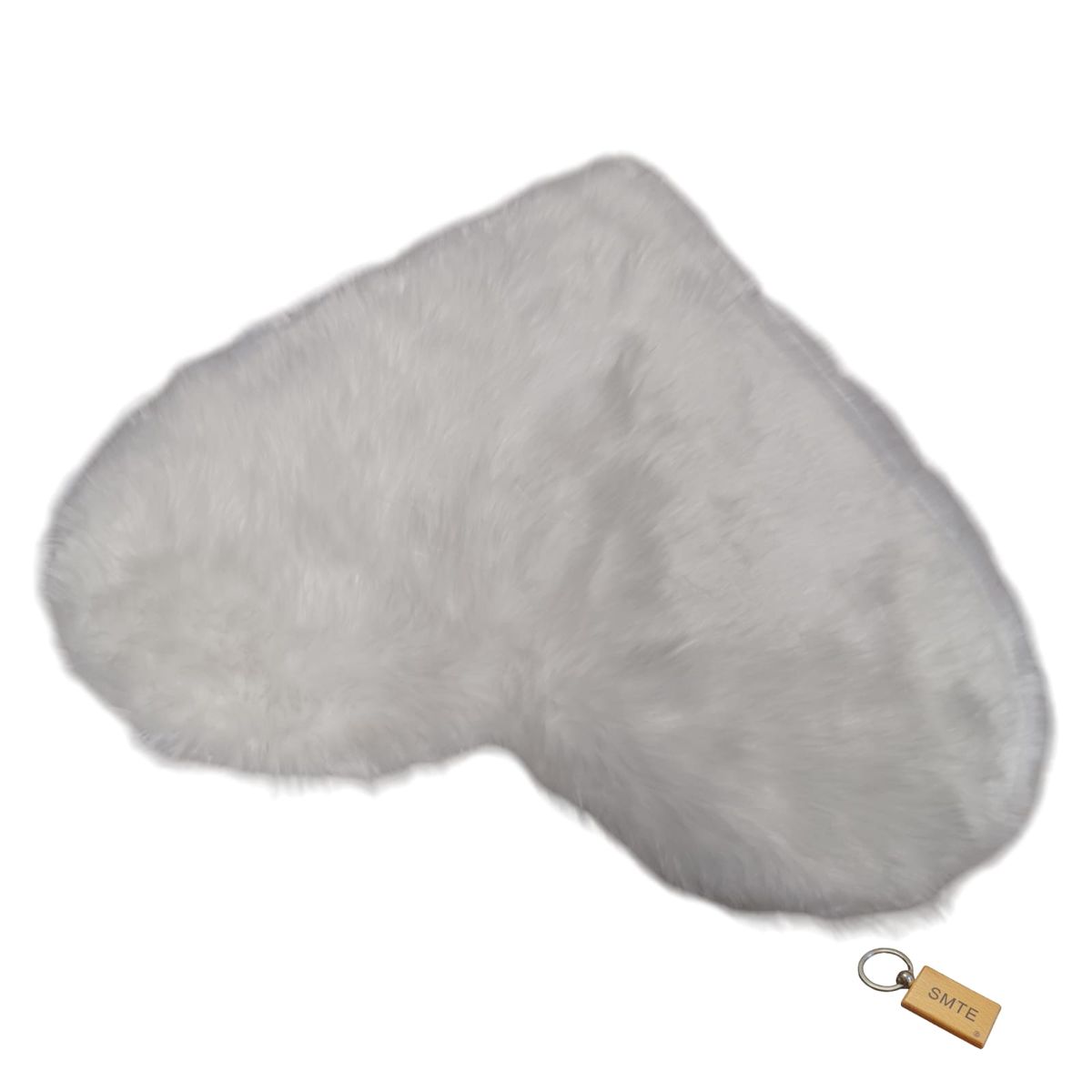 SMTE - Fluffy Runner CarpetSoft, Plush, and Stylish Floor CoveringWhite