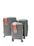 SMTE - RootCo3 Piece SuitcasesGrey