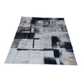 SMTE - 200cm by 150cmModern 3D Geometric Design Area Rug A13 With  Keyring