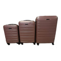 SMTE - Infinite Quality Travel Ware - 3 Piece Luggage Set - Rose Gold C5
