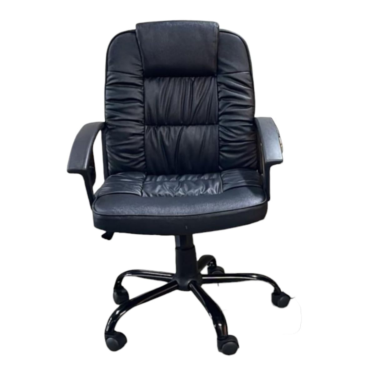 SMTE - Executive Leather Office ChairBlack