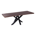 SMTE - Modern wooden Dining Room TableBrown