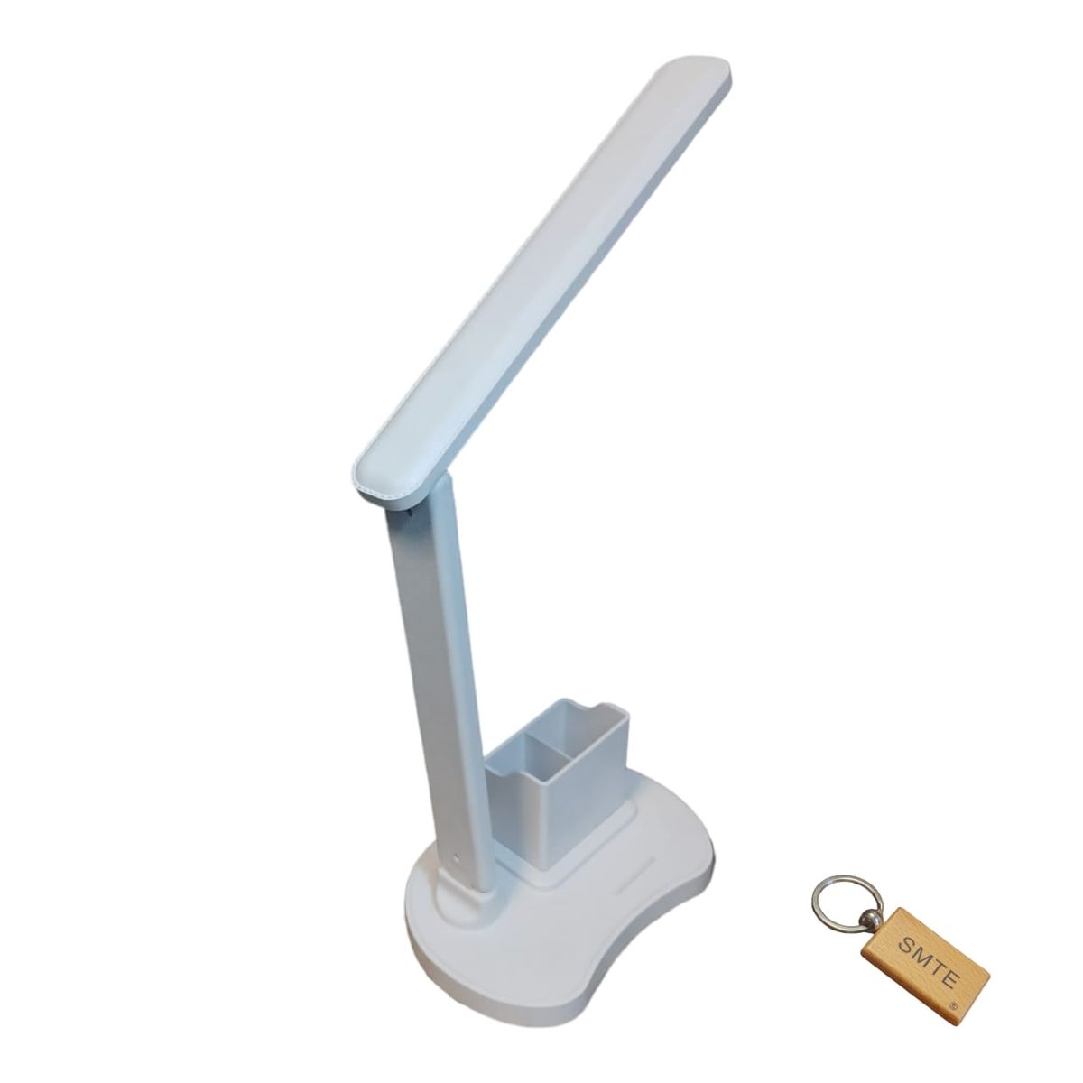 SMTE - Modern Rechargeable Table Lamp Red TL09 & Keyring