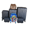 SMTE - 5Piece PP Luggage Set with Avengers Kids Trolley & Ladies' Bag