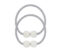 SMTE - Pack Of 2 Pearl Magnetic End Tie Backs