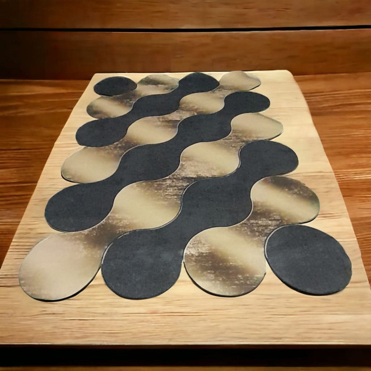 SMTE - 200cm by 150cm modern 3D Geometric Design Area B15