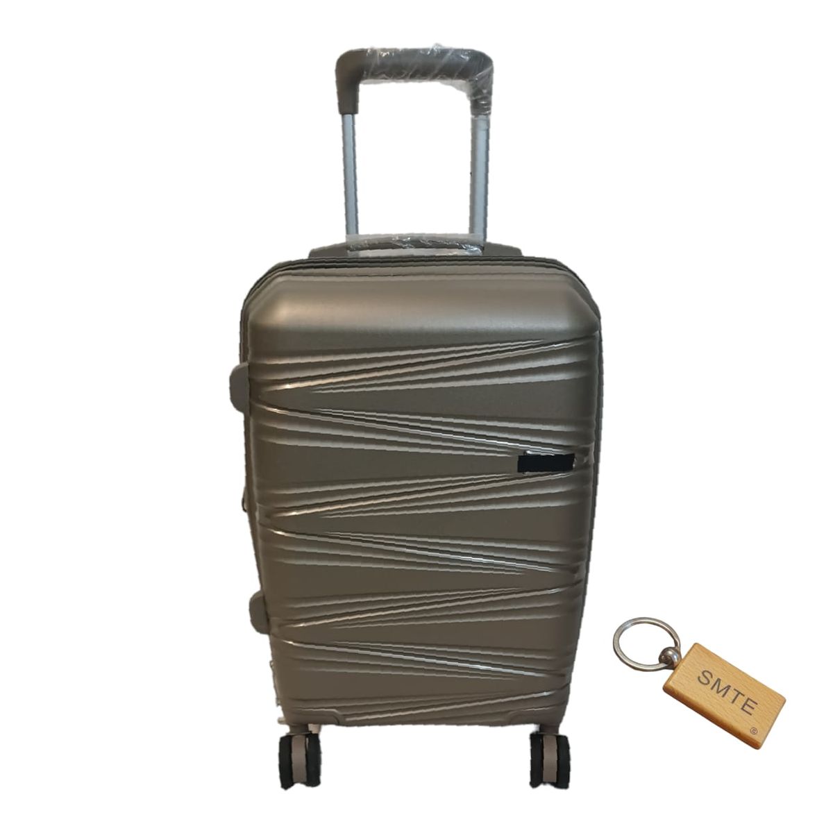 SMTE - UltimateGuard 1Piece UBK Suitcase 60 cm with KeyringSilver