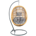 SMTE - Nest hanging Chair -Tan and Grey