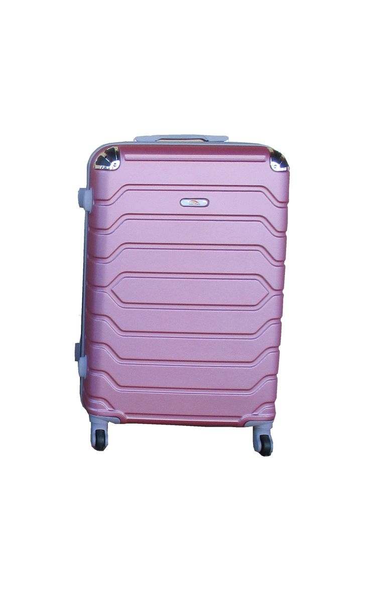 SMTE - 1 Piece Luggage 26 Inch Suitcase - Pink