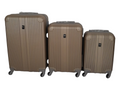 SMTE -  Quad Wheel Quality Travel Ware - 3 Piece Luggage Set-ALIN - Gold