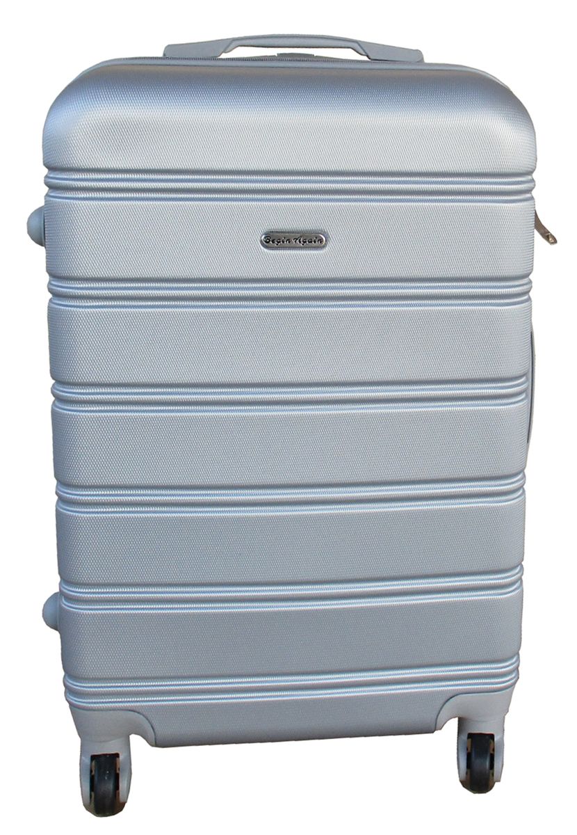 SMTE - Premium Travel Luggage Bag 28" - 1 Piece -  Silver