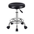 SMTE - Stainless Steel Doctor Stool - Adjustable Medical Chair with Wheels