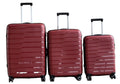 SMTE - Unbreakable PP LuggagePiece Suitcase Set 29inchBurgundy