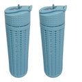 SMTE -  Water Bottle with Weaving Pattern2 Pack