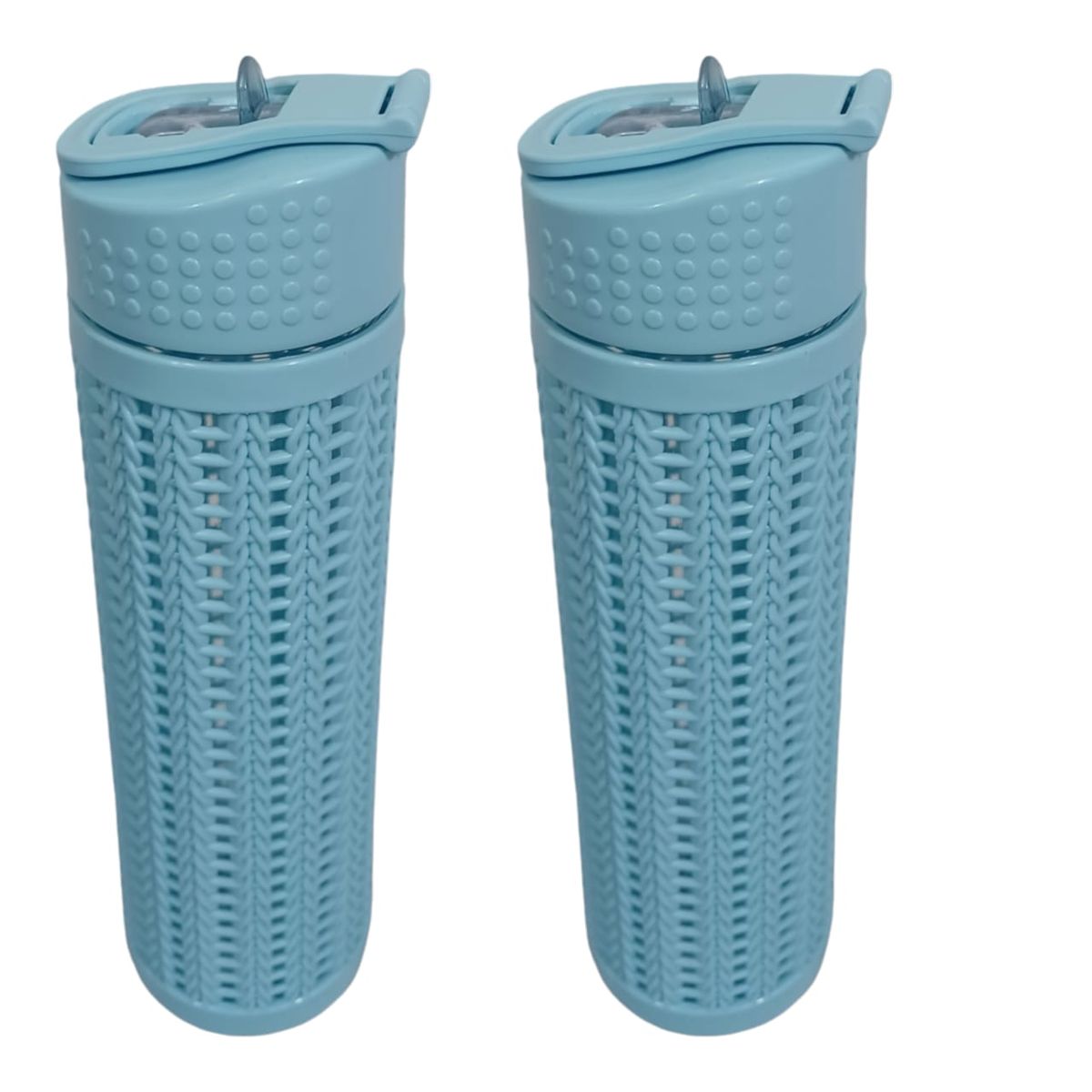SMTE -  Water Bottle with Weaving Pattern2 Pack