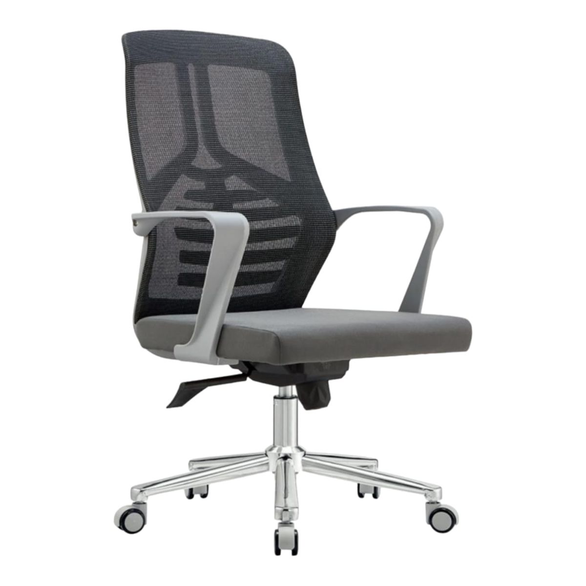SMTE - Medium Back Ergonomic Office Chairblack B717