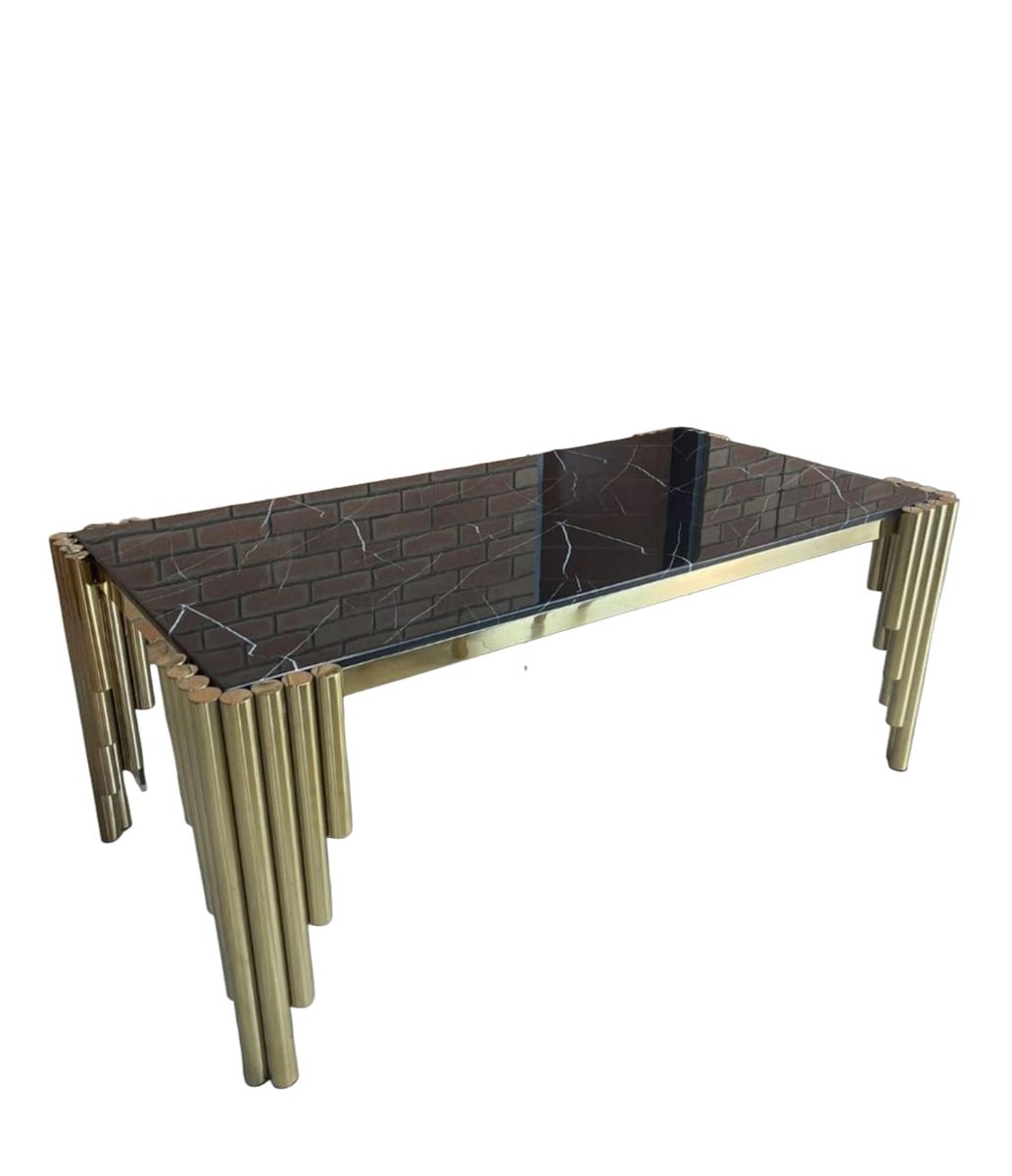 SMTE - Marble Dining Room TableBlack