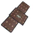 SMTE - 2Piece Brown Rubber Mat SetCool Bear Desig