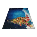 SMTE - 200cm by 150cmModern 3D Geometric Design Area Rug FR7 With  keyring